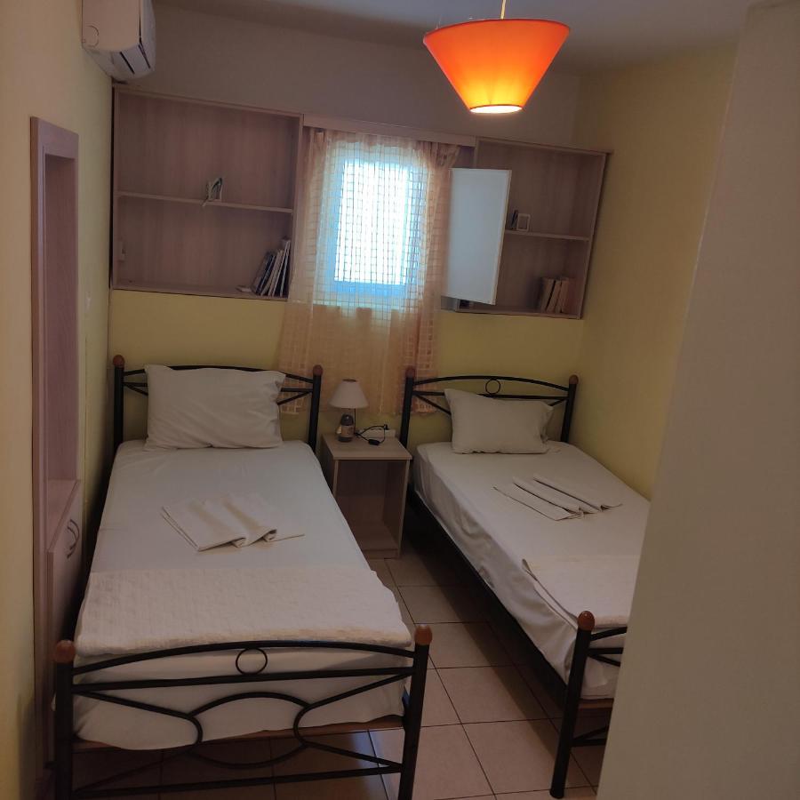 Aegean Sea View House In Traditional Village 梅加洛克里 外观 照片